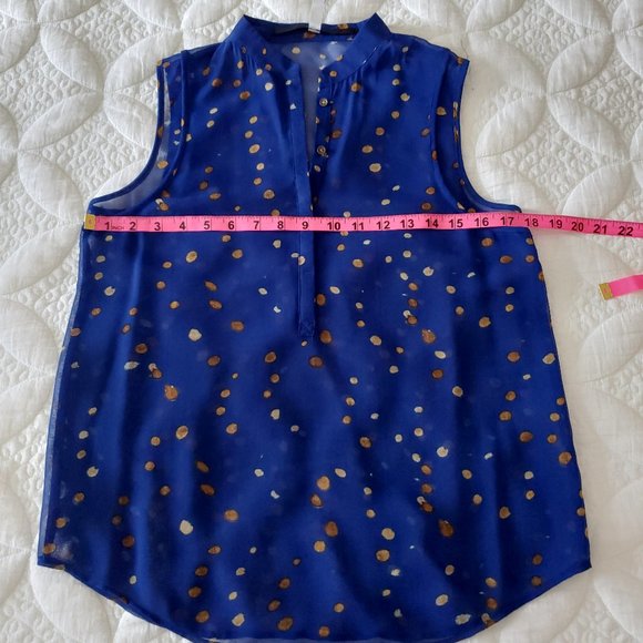 Kensie Sheer Sleeveless Top - Picture 3 of 7